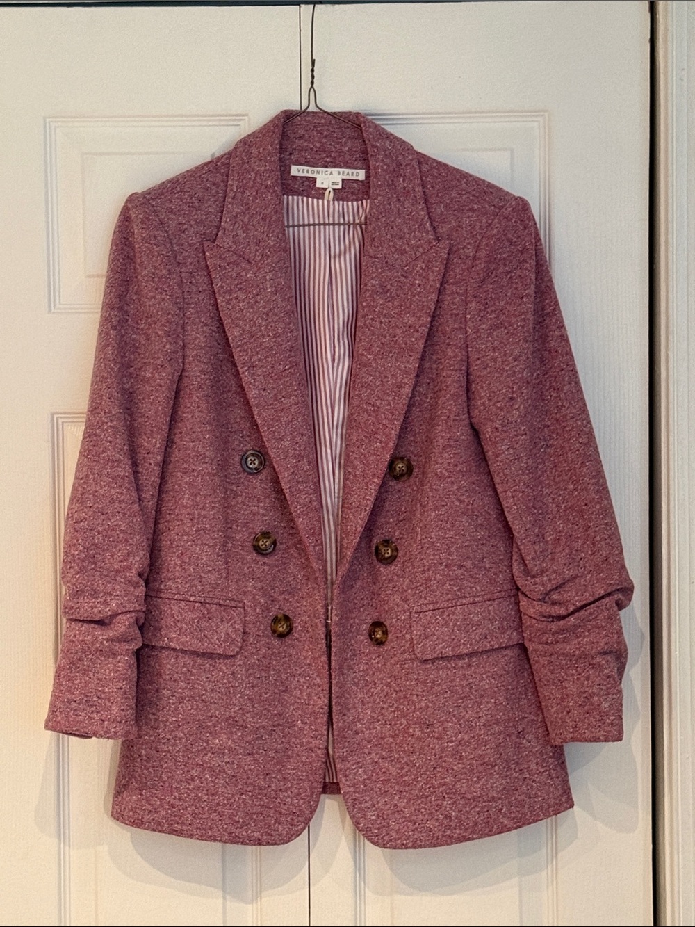 Veronica Beard Beacon Dickey Jacket Orchid Size 6